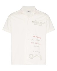 Bode Phoenix Mill Print Bowling Shirt