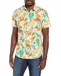 Bonobos Premium Slim Fit Bird Print Sport Shirt