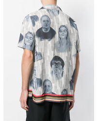 Lanvin Printed Portrait Shirt
