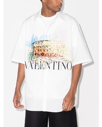 Valentino Roman Sketches Print Shirt