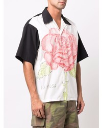 Marni Rose Print Bowling Shirt