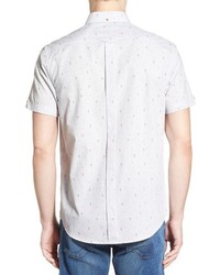 Ben Sherman Seaside Print Mod Fit Short Sleeve Woven Shirt