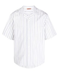 Barena Stripe Print Short Sleeved Shirt