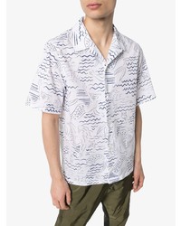 Kenzo Waves Mermaids Print Shirt