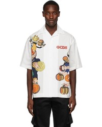 Gcds White One Piece Edition Straw Hat Crew Shirt