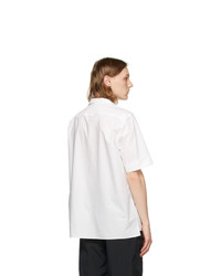 Valentino White Roman Sketches Short Sleeve Shirt
