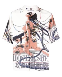 Wacko Maria X Ghost In The Shell Graphic Print Shirt