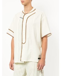 Facetasm X Panelled Baseball Shirt