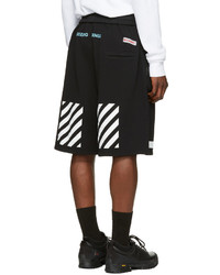 Off-White Black Diagonal Arrows Shorts