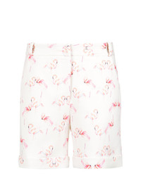 Olympiah Flamingo Print Tailored Shorts