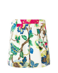 Semicouture Floral Print Shorts