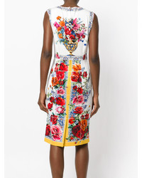 Dolce & Gabbana Majolica Print Dress