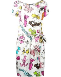 Moschino Paper Doll Accessories Print Dress