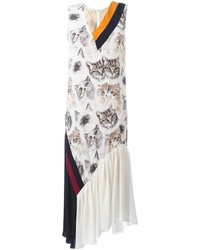 Stella McCartney Ilona Cat Print Dress