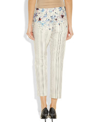 3.1 Phillip Lim Cropped Printed Silk And Cotton Blend Pants