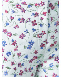Altuzarra Floral Print Cropped Trousers