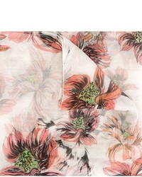 Blumarine Floral Print Scarf