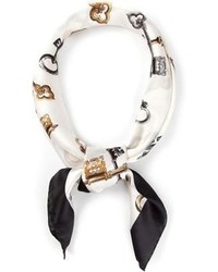 Dolce & Gabbana Key Print Scarf