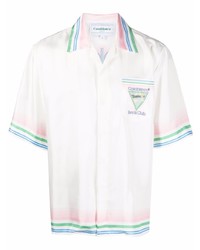 Casablanca Tennis Club Silk Shirt