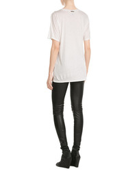 Alexandre Vauthier Printed T Shirt With Silk