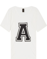 Alexandre Vauthier Printed T Shirt With Silk