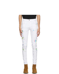 Amiri White Painter Workman Skinny Jeans