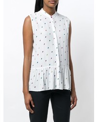 Ps By Paul Smith Printed Sleeveless Blouse