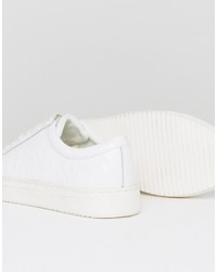 Religion Ostrich Sneakers In White