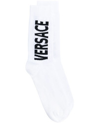Versace Logo Printed Socks