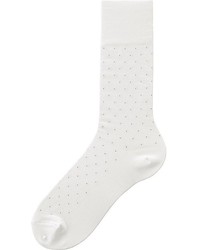 Uniqlo Supima Cotton Dot Print Socks