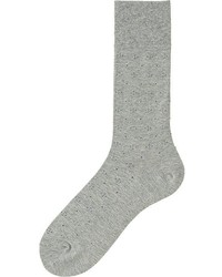 Uniqlo Supima Cotton Fine Patterned Socks