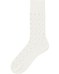 Uniqlo Supima Cotton Fine Patterned Socks