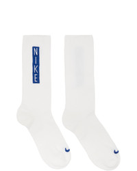 Nike Two Pack White Crew Socks