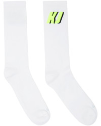 Nike Two Pack White Kim Jones Edition Heritage Crew Socks