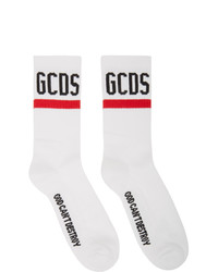 Gcds White God Cant Destroy Streetwear Socks