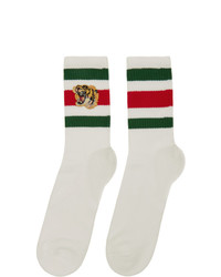 Gucci White Tiger Socks
