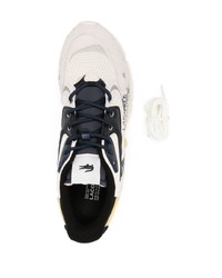 Lacoste Logo Print Panelled Sneakers