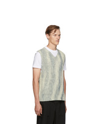 Homme Plissé Issey Miyake Off White Mc June Network Check Tank Top