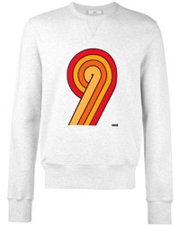 AMI Alexandre Mattiussi 9 Printed Sweatshirt