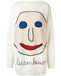 Christopher Kane Intarsia Face Sweater