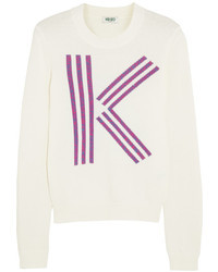 Kenzo K Intarsia Cotton Sweater