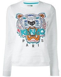 Kenzo Tiger Logo Embroidered Sweatshirt