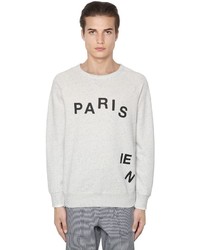 MAISON KITSUNÉ Parisien Print Techno Cotton Sweatshirt