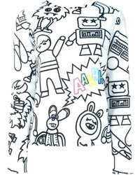 Mira Mikati Cartoon Characters Print Sweatshirt