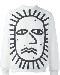 Sunnei Face Print Sweatshirt