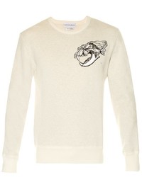 Alexander McQueen Tiger Skull Print Jersey Sweatshirt