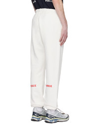 Madhappy White Winter Outdoors Lounge Pants