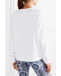 The Upside Bondi Printed Cotton Jersey Sweatshirt