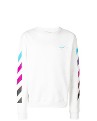 Off-White Contrast Logo Sweatshirt