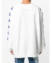 Paura Danilo X Kappa Printed Oversized Sweatshirt